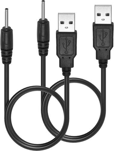 Vista 9 de PChero Cable de carga USB a CC de 0.1 in para Mini S530 Auriculares Negro - 1 pieza