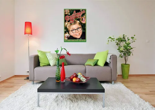 Vista 3 de A Christmas Story - Póster de película laminada, con licencia oficial, 24.5 x 36.5 pulgadas