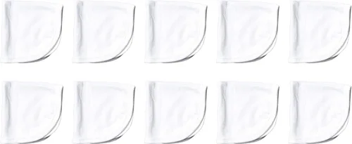 Vista 7 de HonestBaby - Paquete de 10 paños de tela de toalla en caja de regalo para bebés, niños y niñas, paquete de 10 unidades, rosa claro, talla única