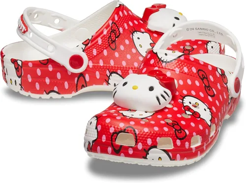 Vista 6 de Crocs Zuecos clásicos unisex para adultos de Hello Kitty Multi Hello Kitty