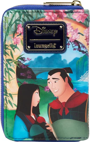 Vista 3 de Loungefly CARTERA DISNEY MULAN CASTILLO CON CREMALLERA
