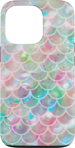Vista 10 de Funda para iPhone 16 Mermaidcore Aesthetic Scales Ombre Pastel Sirencore