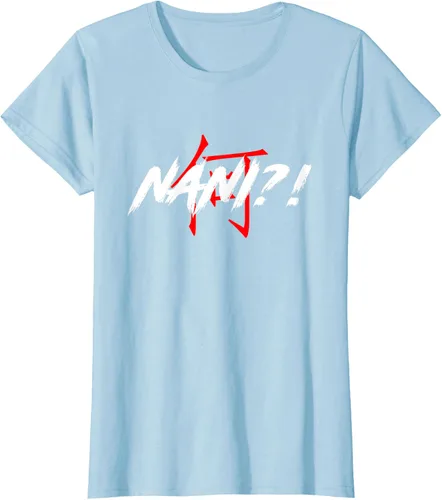 Vista 28 de Nani Meme Anime Japanese Camiseta, Negro, S