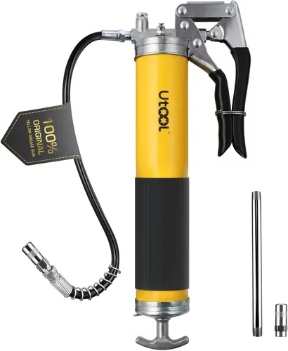 Vista 7 de UTOOL - Manguera flexible de resorte de resina de 18 pulgadas, 1 acoplador normal, roscas de 1/8 NPT