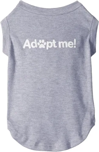 Vista 22 de Mirage Pet Products Adopt Me - Camisa con serigrafía, pequeña, color negro