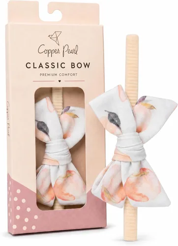 Vista 36 de Copper Pearl Classic Baby Bow Headbands - Limited Collection