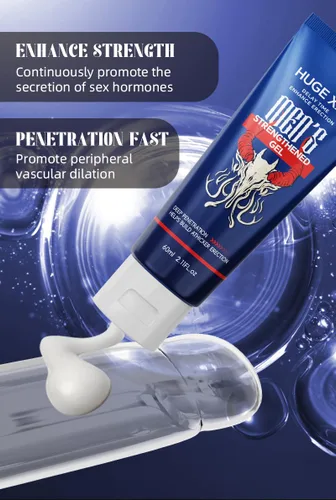 Vista 2 de Gel de masaje extra fuerte para hombre - Ungüento reparador de energía para hombres para aumentar el tamaño, grosor, fuerza y rendimiento para ser