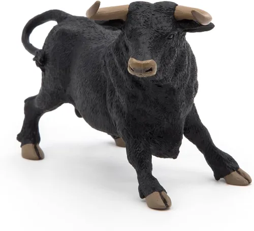 Vista 5 de Papo -Pintado a mano - Figurine -Farmyard Friends -Toro andaluz -51050 - Coleccionable - Para niños - Adecuado para niños y niñas - A partir de 3