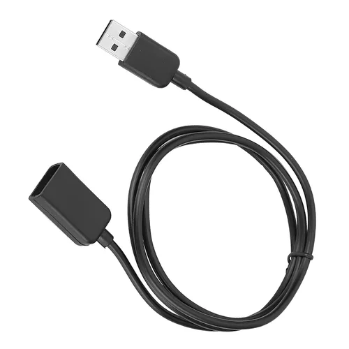 Vista 9 de Cable de carga USB para reloj M200, pulsera inteligente 5i USB l Cable de carga para Huawei Smart Bracelet 4, 1M 5i caucho TPE cable suave negro