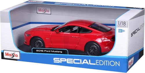 Vista 8 de Maisto 531197 - auto a escala 1:18 Ford Mustang '15 Spielzeug