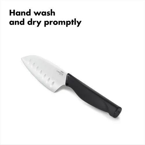 Vista 5 de Oxo - Cuchillos de pan de 8 pulgadas con buen agarre, S, Negro/Plateado