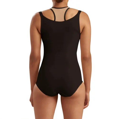 Vista 2 de MARENA SFBHA2 - Faja de compresión con espalda alta - XXXXL, color negro, Negro
