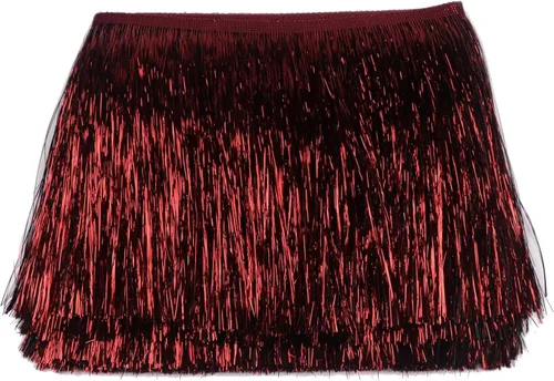 Vista 4 de YYCRAFT Fleco de Oropel de 1.75 pulgadas de Ancho Ribete de Oropel Guirnalda de Oropel Fleco para Disfraz de Baile Ribete con Efecto de Lámina