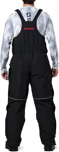 Vista 4 de Striker Mens Prdtor Lite Durable Windproof Water-Resistant Outdoor Ice Fishing Bib with Sureflote Flotation Technology