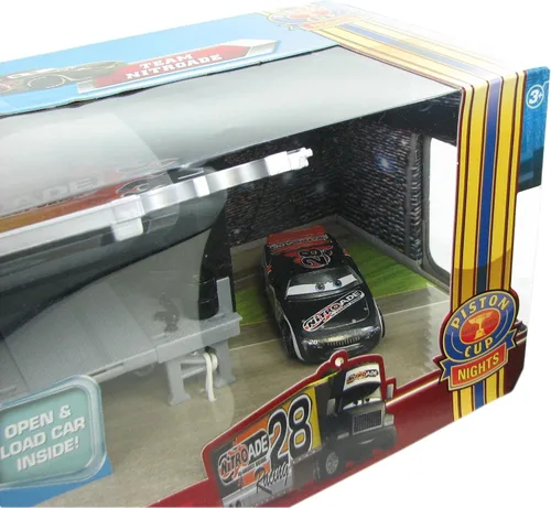 Vista 3 de Disney Pixar Cars Team Nitroade Transportista