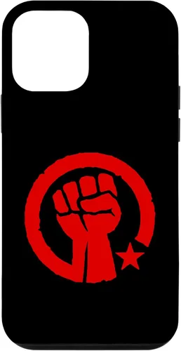 Vista 12 de Funda para iPhone 14 Rebel Red Socialist Fist