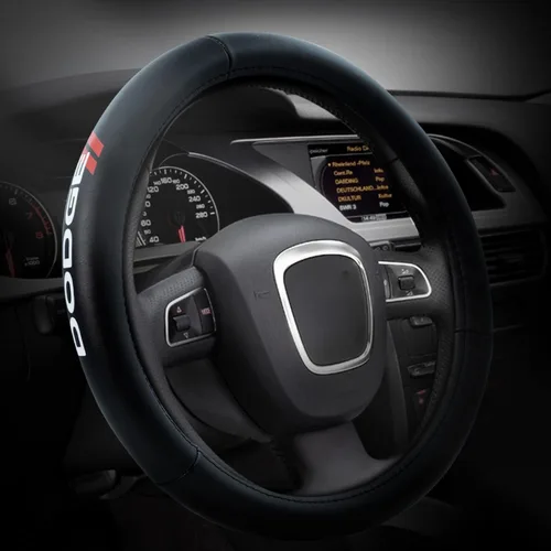 Vista 7 de Plasticolor 006790R01 Dodge/ Funda de volante de cuero genuino