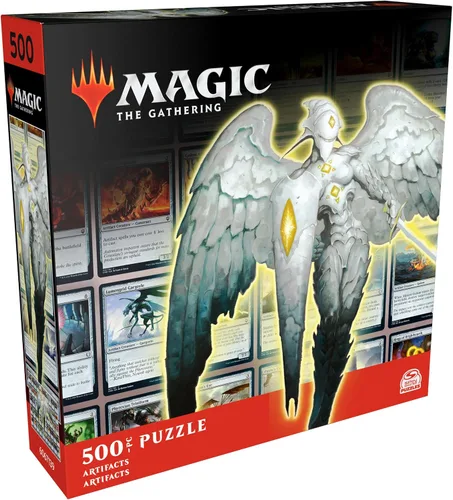 Vista 5 de Magic The Gathering - Rompecabezas de 500 piezas MTG Artifacts para adultos y niños mayores de 12 años Artifacts - Rompecabezas de 500 piezas