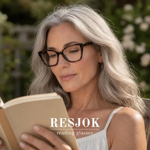Vista 3 de 3Pack Reading Glasses for Women-Blue Light Blocking Readers Fashion Cat Eye Eyeglasses Spring Hinge