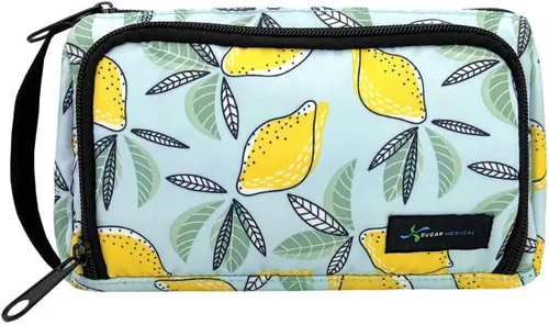 Vista 13 de Sugar Medical Bolsa aislante para insulina con organizador de bolígrafos de diabetes – Bolsa de viaje para diabéticos para bolígrafos de insulina