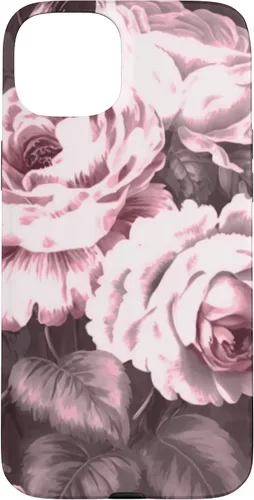 Vista 9 de iPhone 16 Vintage Classic Rose Flower Pattern in Pink Case