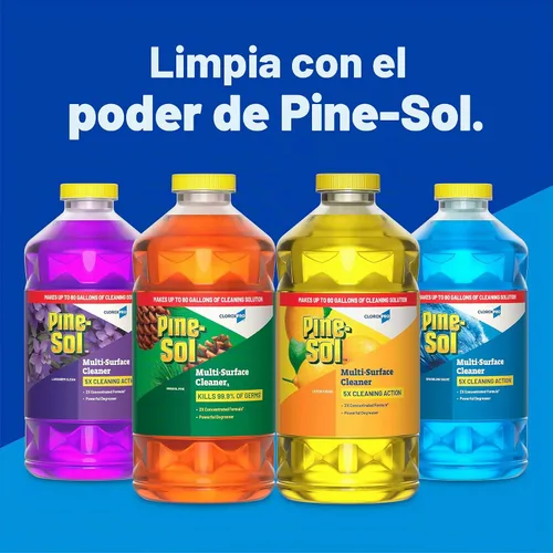 Vista 9 de Pine-Sol CloroxPro Limpiador multisuperficie, limón fresco, 80 onzas líquidas Professional Strength Clorox All Purpose Cleaner, Tackles Allergens