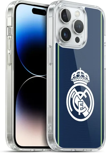 Vista 62 de Head Case Designs Funda de gel con licencia oficial del Real Madrid CF azul [protección de grado militar] compatible con Apple iPhone 7 Plus/iPhone