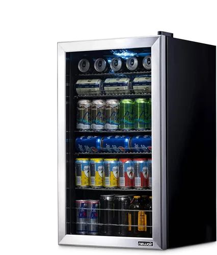 Vista 9 de NewAir - Nevera y refrigerador para bebidas, acero inoxidable