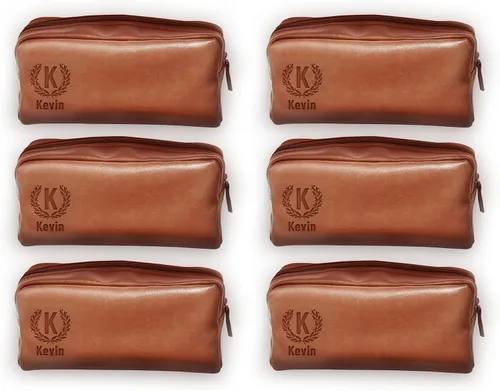 Vista 9 de Neceser personalizado para hombres con nombre – Neceser para hombre para viajar – Kit de aseo Dopp para hombre, regalo de padrinos de boda, regalos