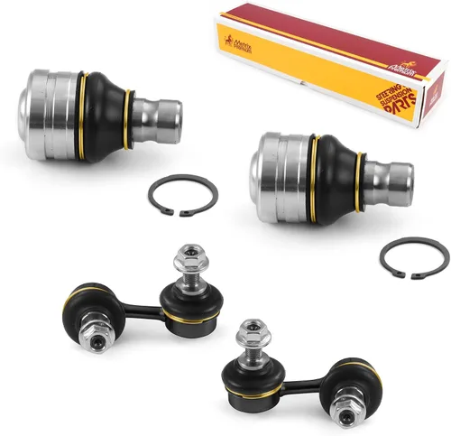 Vista 238 de Metrix Premium Chassis Parts - Juego de 4 piezas de articulación de rótula superior y barra estabilizadora delantera para Ford Ranger RWD 1998-2011