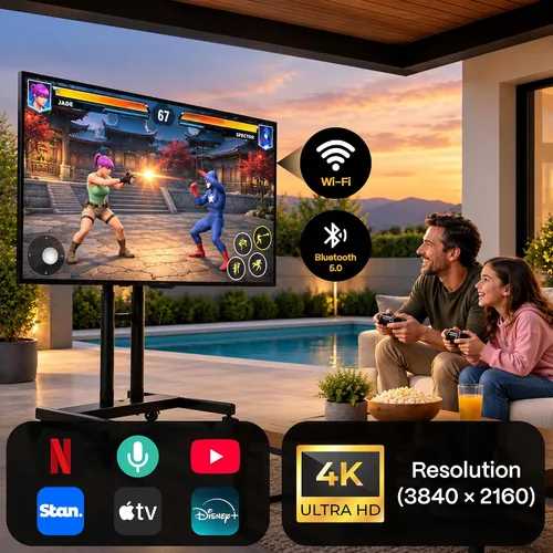 Vista 3 de SONAGI Orion - Televisor de 55 pulgadas para exteriores, televisor