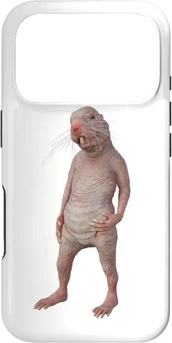 Vista 30 de Carcasa para iPhone 16 Live Weird Funny Naked Mole Rat Strange Animal Case