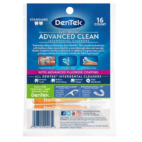 Vista 5 de Dentek Easy Brush, limpiadores
