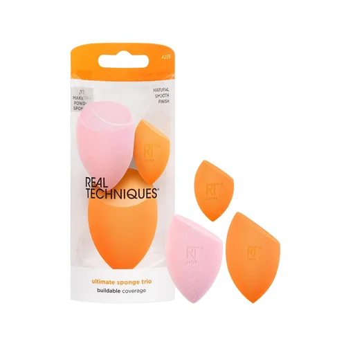 Vista 22 de Real Techniques Esponjas de maquillaje surtidas, tez milagrosa, polvo milagroso, esponja de belleza Miracle Airblend para mezclar maquillaje