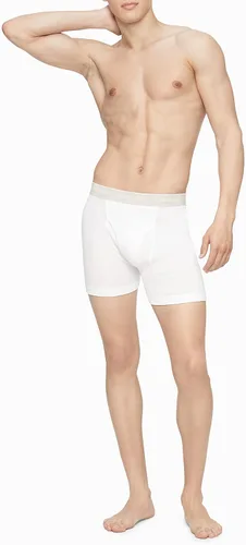 Vista 4 de Calvin Klein Calzoncillos bóxer clásicos de algodón para hombre (3 unidades)
