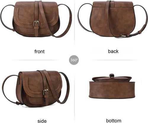 Vista 3 de Anna Jones Bolsa de hombro de tira ajustable, bandolera, cartera pequeña, para mujer