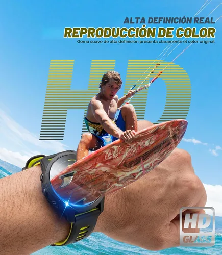 Vista 7 de Orzero - Protector de pantalla de vidrio templado compatible con Garmin Forerunner 70/170/170 Music/165/165 Music 1.677 in, protector de pantalla