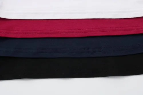 Vista 7 de Formeet17 4 piezas de camiseta corta básica sin mangas para mujer, cuello redondo