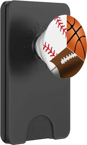 Vista 6 de PopSockets MagSafe PopGrip con temática de deportes para iPhone