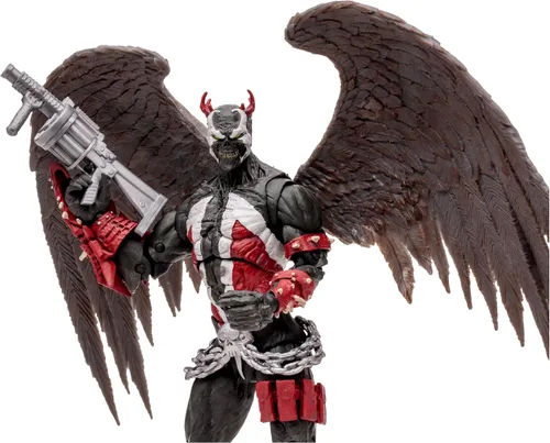Vista 2 de McFarlane Toys - Figura de acción de King Spawn & Demon Minions de 7 pulgadas