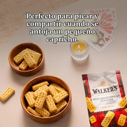 Vista 4 de Walkers Mini dedos de pan corto – 4,4 oz