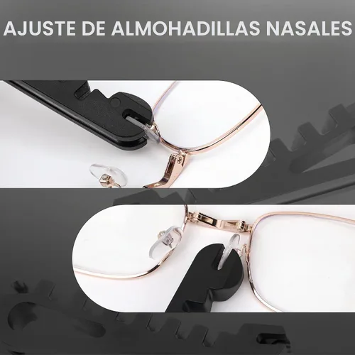 Vista 5 de Herramienta de ajuste de marco de lentes, doblador de marcos de lentes para brazos de patillas y almohadillas de nariz, multiherramienta recomendada
