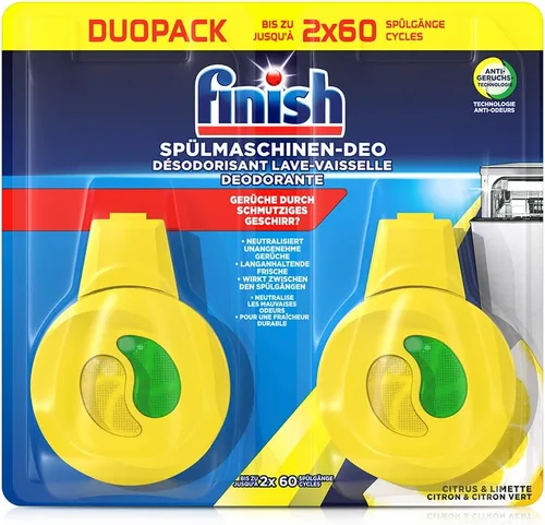Vista 2 de Finish - Ambientador para lavavajillas Finish Duplo Lemon