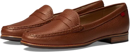 Vista 20 de Mocasines Penny de piel auténtica cómodos sin cordones para mujer