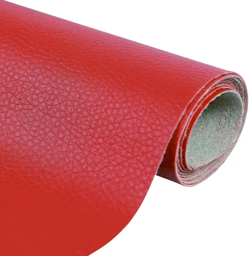 Vista 29 de Tela de Tapicería de Vinilo de Cuero Sintético por Yarda 55" de Ancho Material de Cuero Sintético Suave en Láminas para Muebles Marino Manualidades