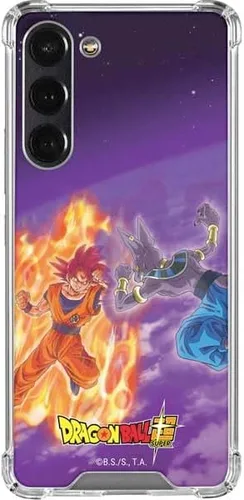 Vista 16 de Skinit Funda transparente compatible con Galaxy S23 Plus, diseño oficial de Dragon Ball Super Goku