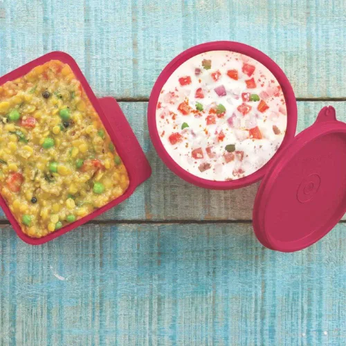 Vista 4 de tupperware set de almuerzo sorpresa de primavera