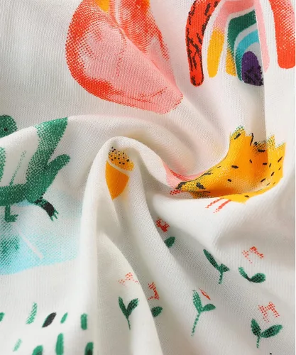 Vista 7 de Bumeex Ropa para niñas pequeñas, de algodón, manga corta, casual, vestidos para niñas de 2 a 7 años