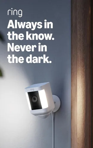 Vista 10 de Cámara con luz de enfoque inalámbrica Ring Plus: seguridad para tu casa o negocio con video HD, comunicación bidireccional, visión nocturna a