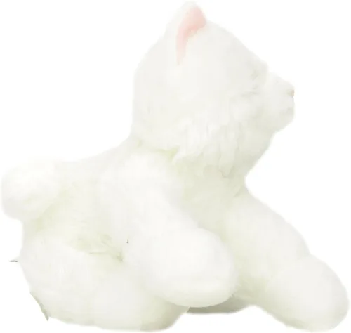 Vista 3 de Aurora® Adorable Mini Flopsie™ Sugar Too™ Animal de peluche, facilidad juguetona, compañeros atemporales, color blanco, 8 pulgadas